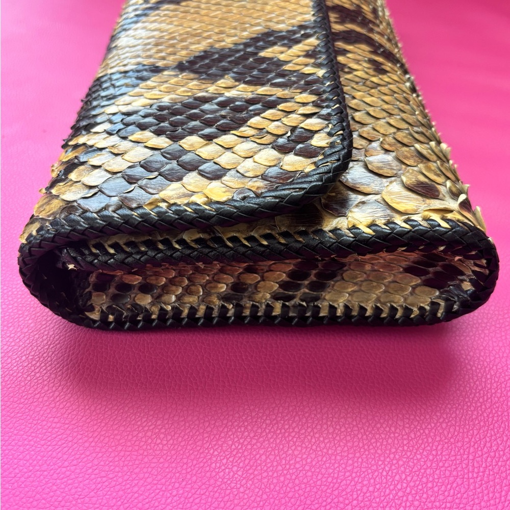 Genuine Python Snake Skin Purse - image 5